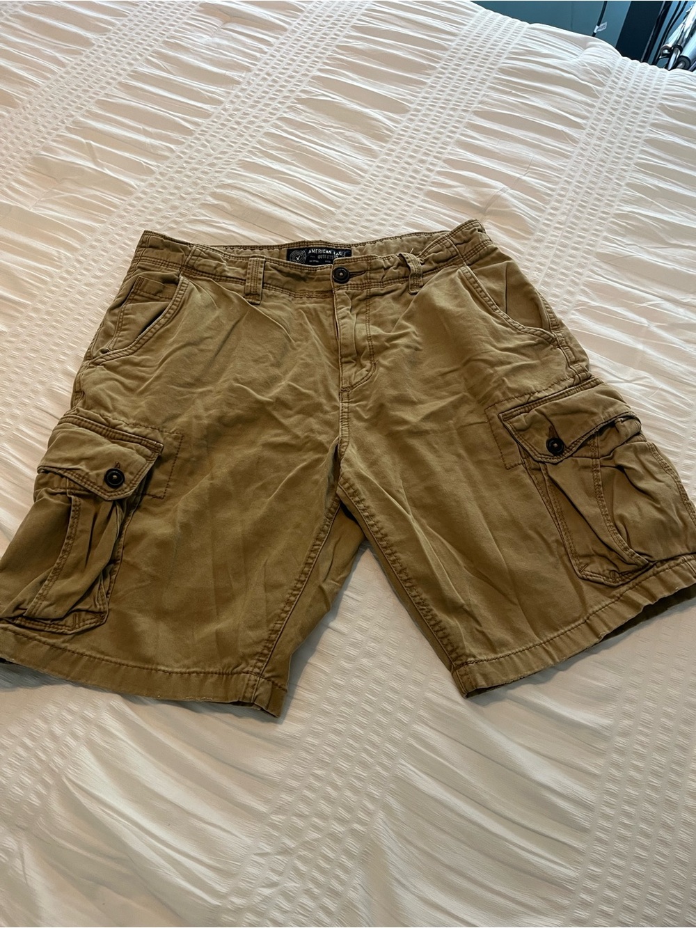 American Eagle Outfitters Men's Tan Cargo Shorts